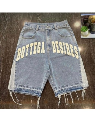 Bottega Desires Denim Shorts
